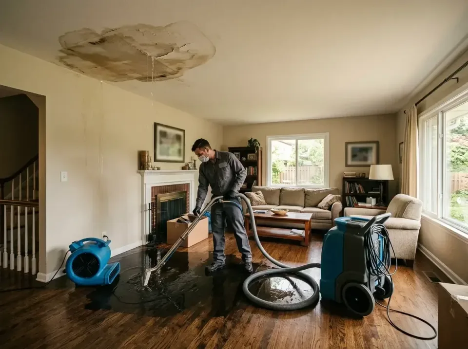 attic-pipe-burst-ceiling-drip-008 — frequently asked questions, Water Damage Restoration & Carpet Care in Buena Park, CA